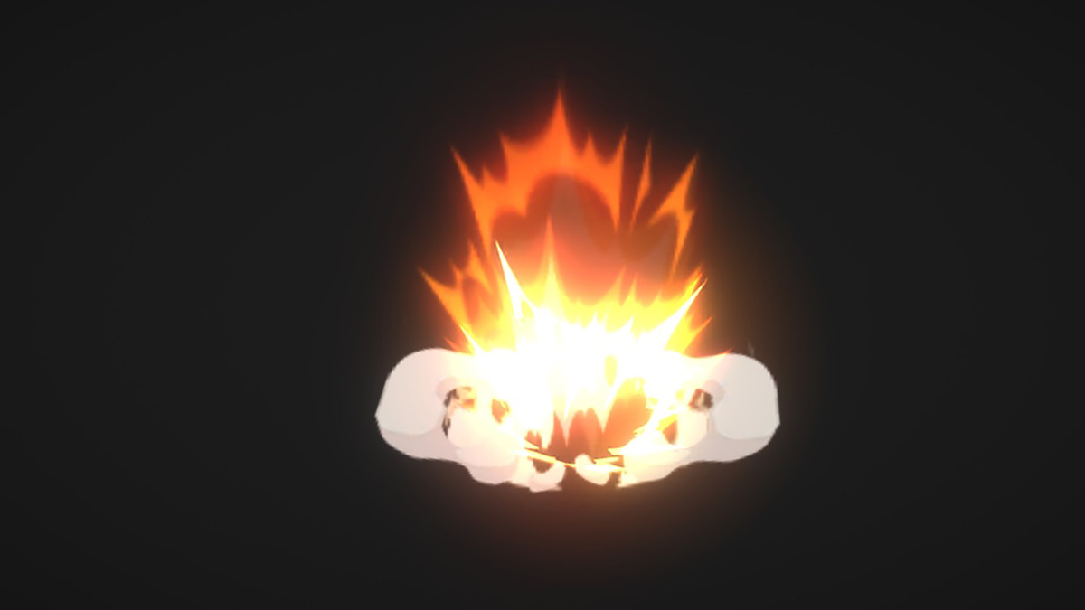Game VFX - Flipbook Cartoon Skill