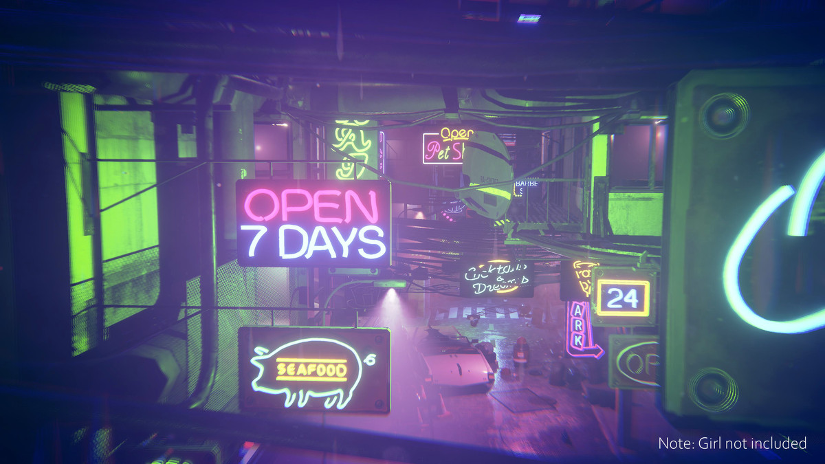 Cyber City (Mega Bubble) - cyberpunk