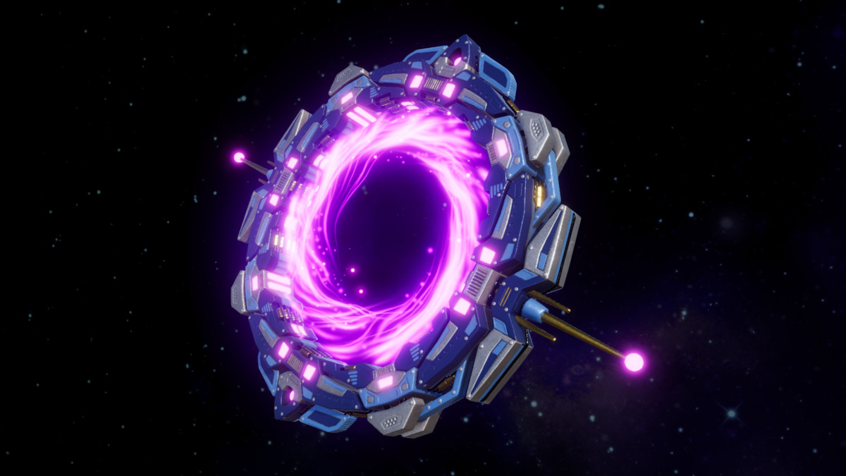 Sci-Fi Space Portal Gates Pack