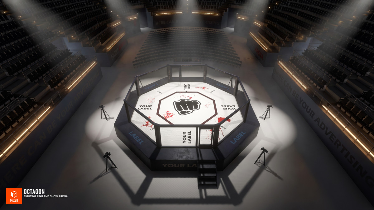 Combat Arenas & Fighter Characters Pack