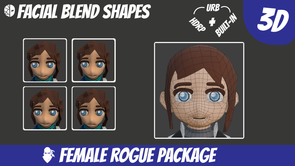 Morphara Fantasy Heros - Female Sacred Rogue