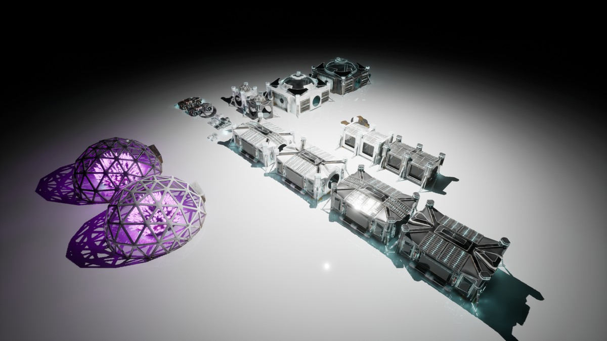 Futuristic Mars Colony Base – Modular Sci-Fi Environment