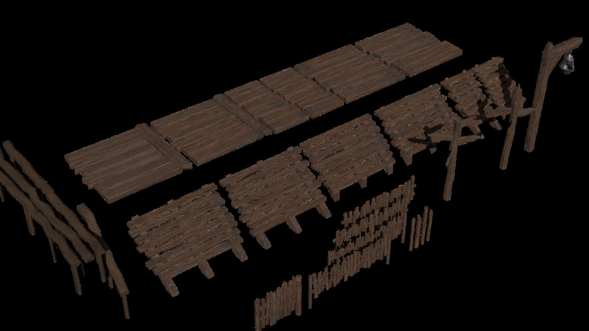 Medieval City Constructor - Modular Town & Props - 178 Prefabs