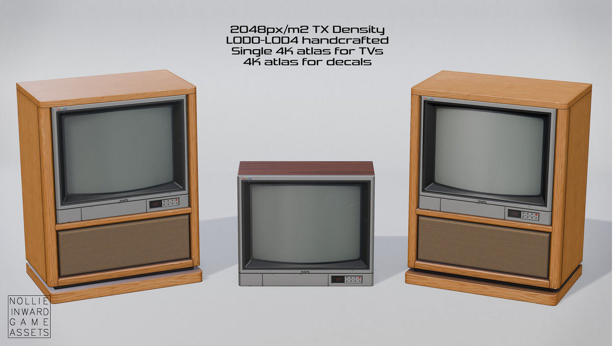 80s TVs Vol.9 Big TV and Console