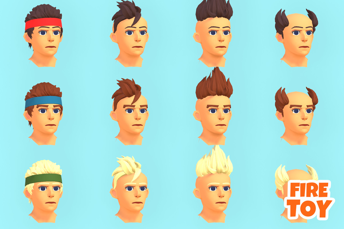 Stylized Modular Characters Vol 1