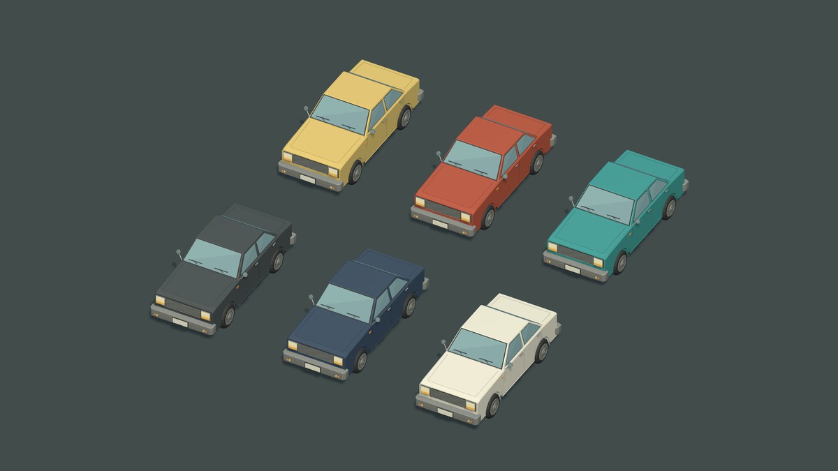 FrostDrive - Low Poly Retro Cars