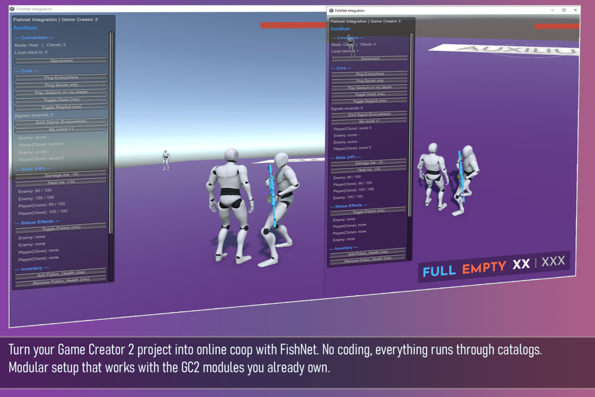 FishNet Integration | Game Creator 2