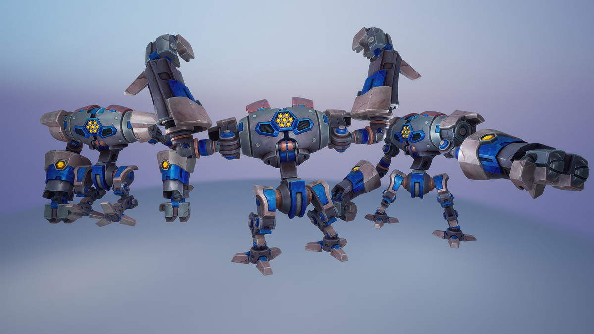 Stylized Bruiser Bot