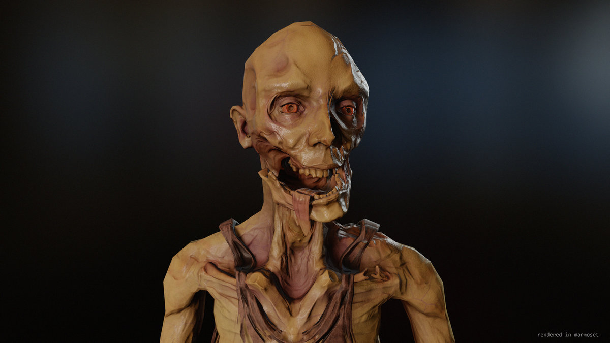 Zombie creepy