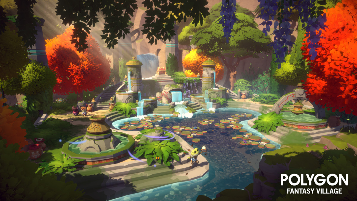 POLYGON - Fantasy Village - Art by Synty, image 22