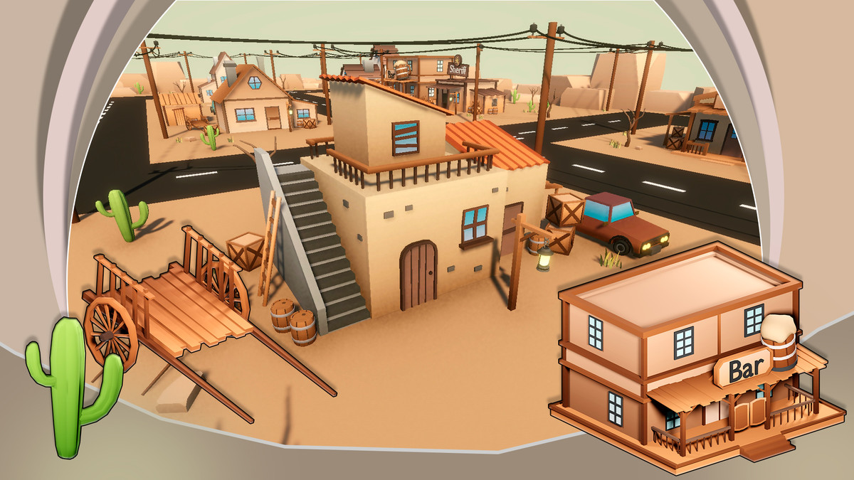Low Poly City Pack 1
