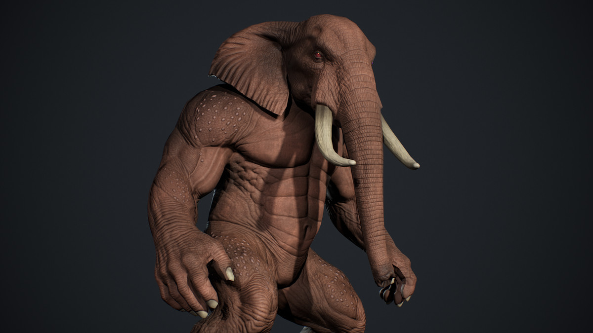 Elephant Humanoid