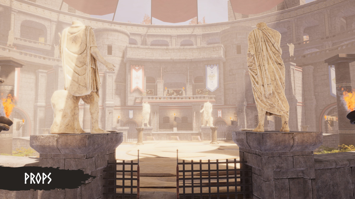 Modular Gladiator Arena (Gladiator Arena, Arena, Colosseum Arena)