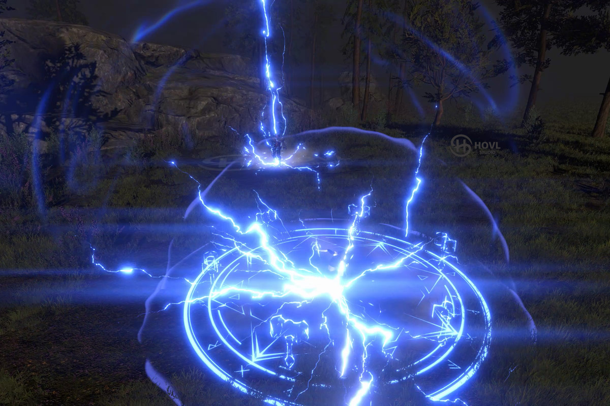 Realistic Lightning VFX - AoE, projectiles, strikes and more
