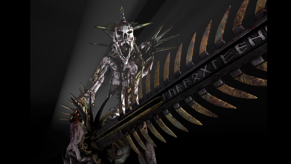 Undead Hell Boss Skeleton