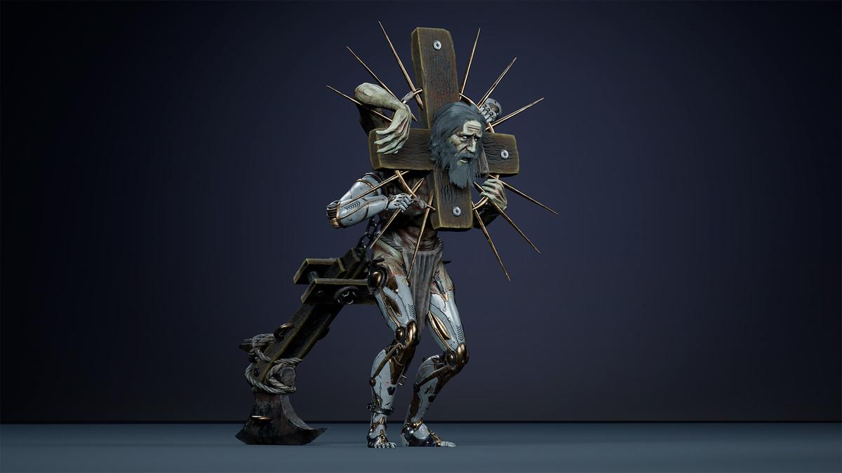 Fantasy Cyborg Slave