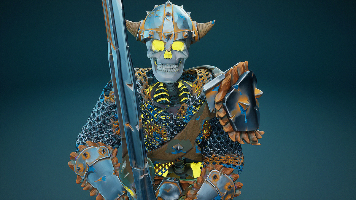 Skeleton Swordsman STY03