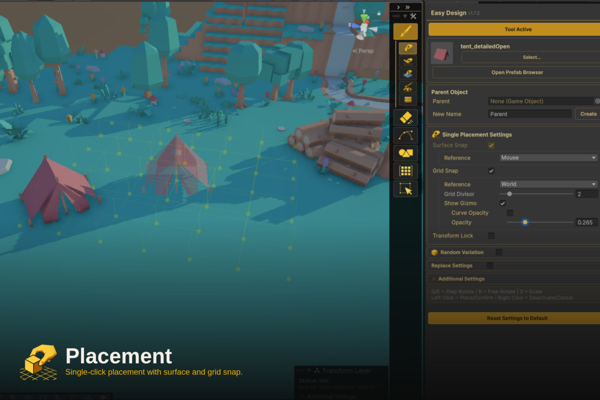 Easy Design - Editor Level Design Tool