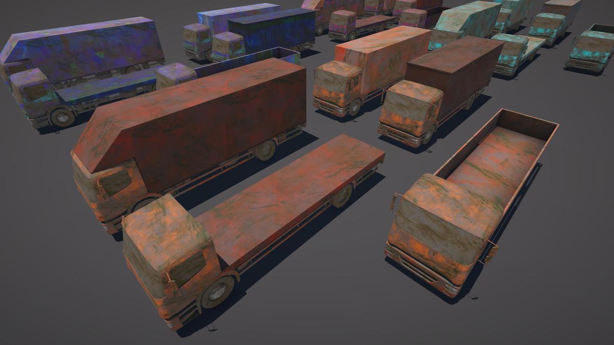 Abandoned Truck Pack