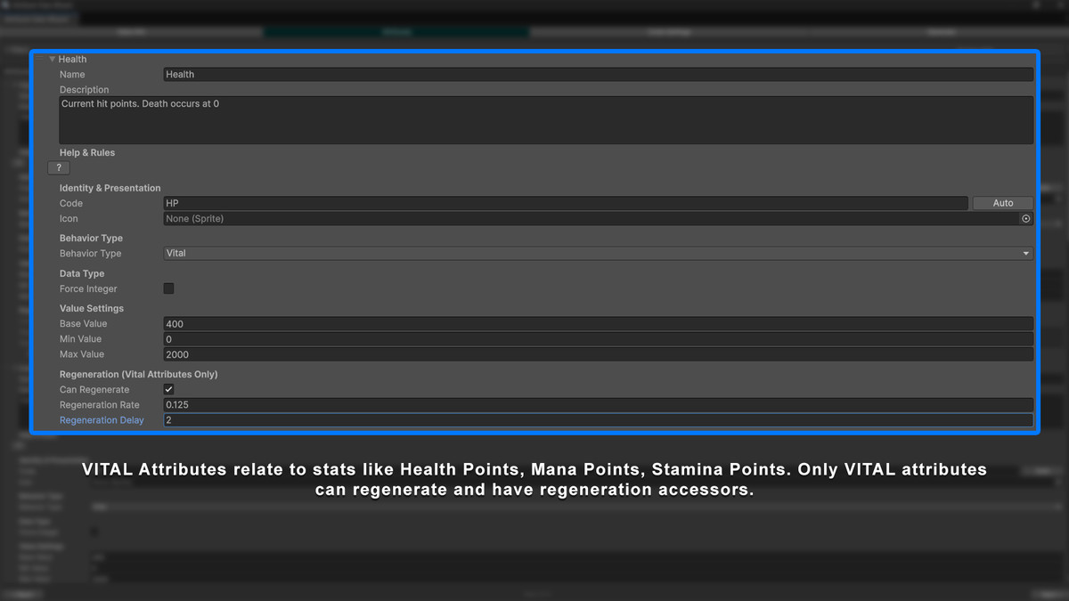 LF Attribute Forge Pro: No Code Stat Generator with Stat Influences and Scaling
