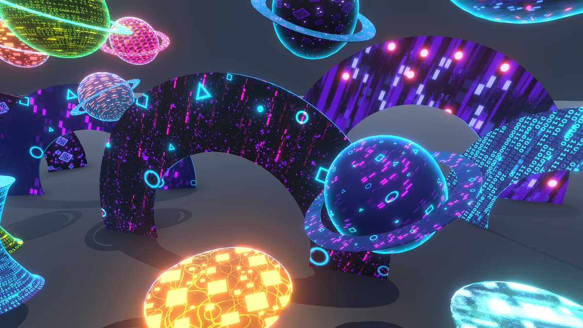 Neon Cyber Shader & Props