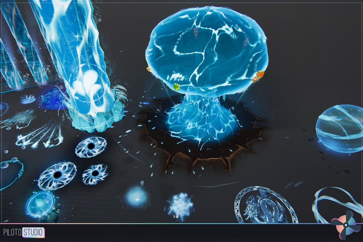 Water Magic Stylized VFX Starter Kit