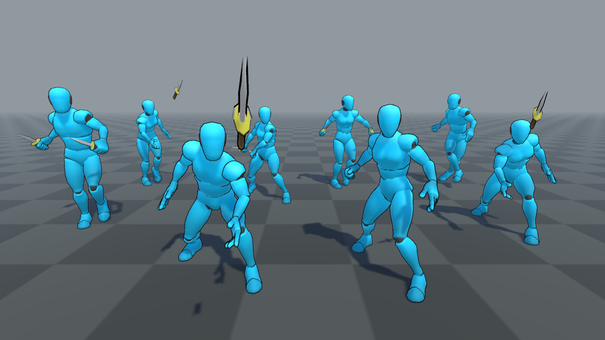 Human Throwing Animations