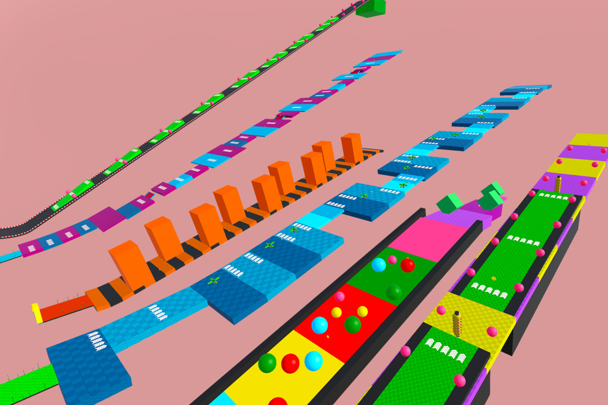 Obby Style Car Game Level Pack