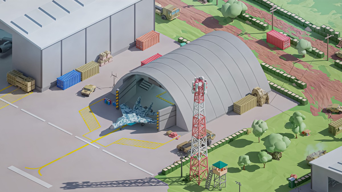 Military 2 - Low Poly 3D Models Pack