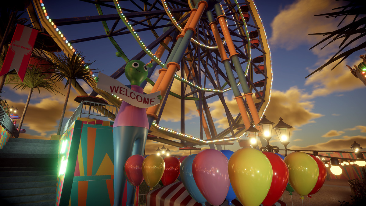 Amusement Park Wonderland Carnival