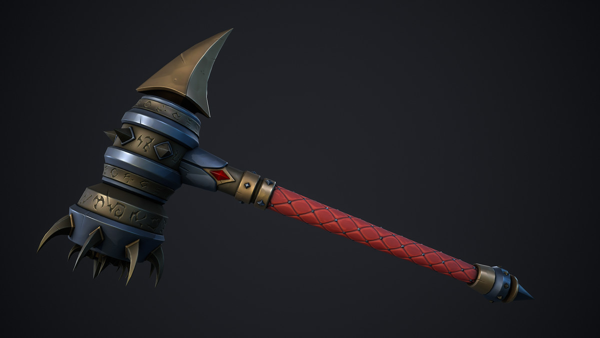 Stylized Fantasy Hammer Pack – 10 GameReady Weapons