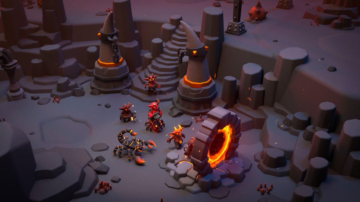 Inferno World - Low Poly 3D Models
