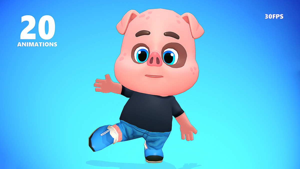 Pig Animated