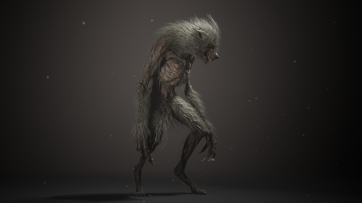 Feral Werewolf Monster