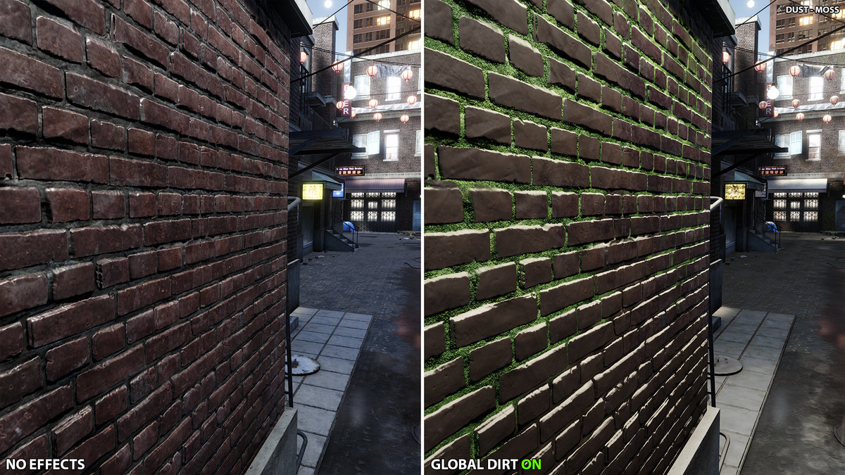 Global Dirt - Scene Weathering & Aging Effect