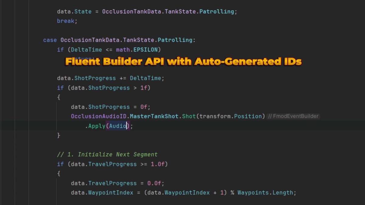 Advanced Audio Dispatcher for DOTS