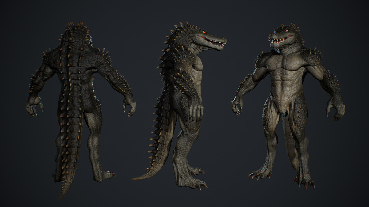 Crocodile Humanoid