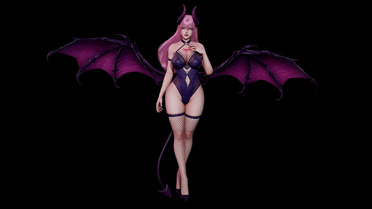 Vespira Succubus - Game Ready