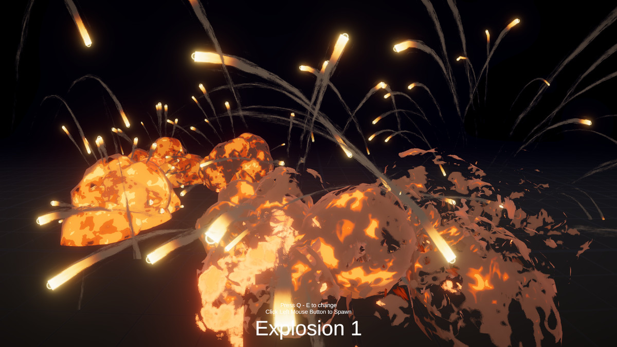 Anime Explosion Pack - Stylized VFX for URP