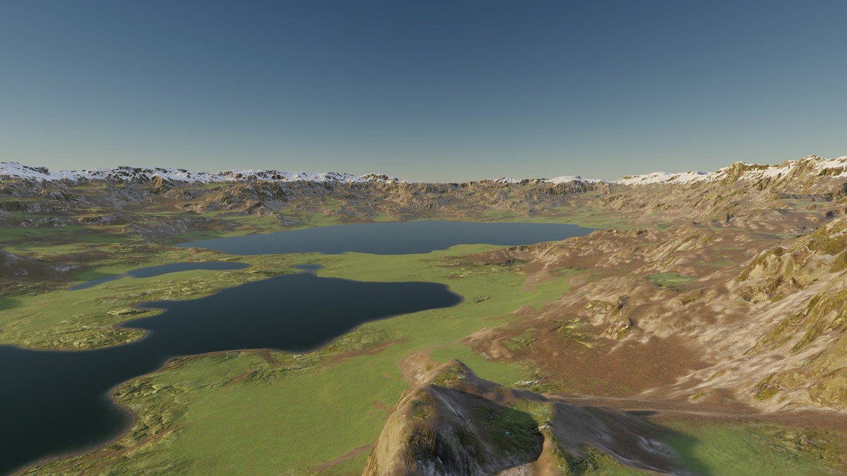 147 Procedural Terrains - Mountains, Lakes & Islands