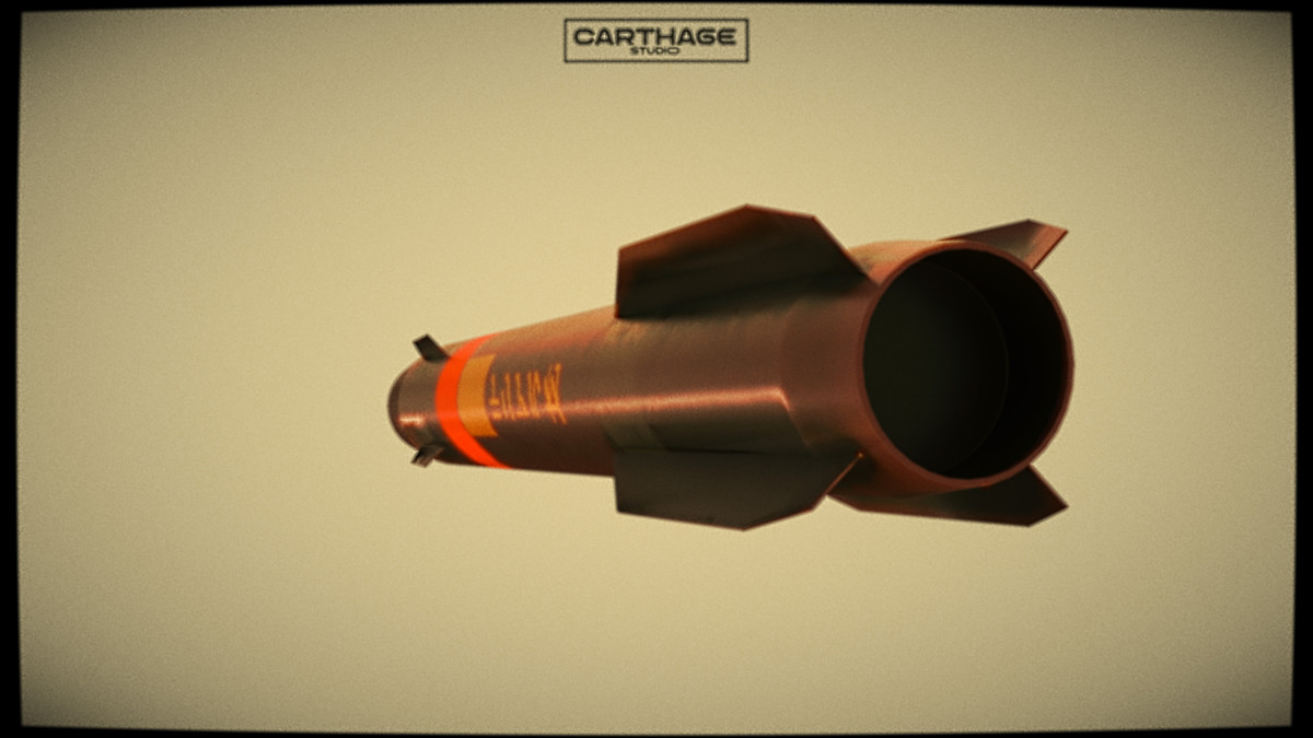 Modular lowpoly Missile & Launcher Pack