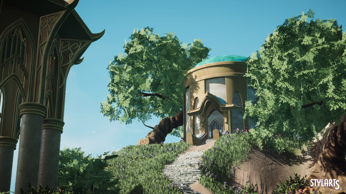 Stylized Elven Valley