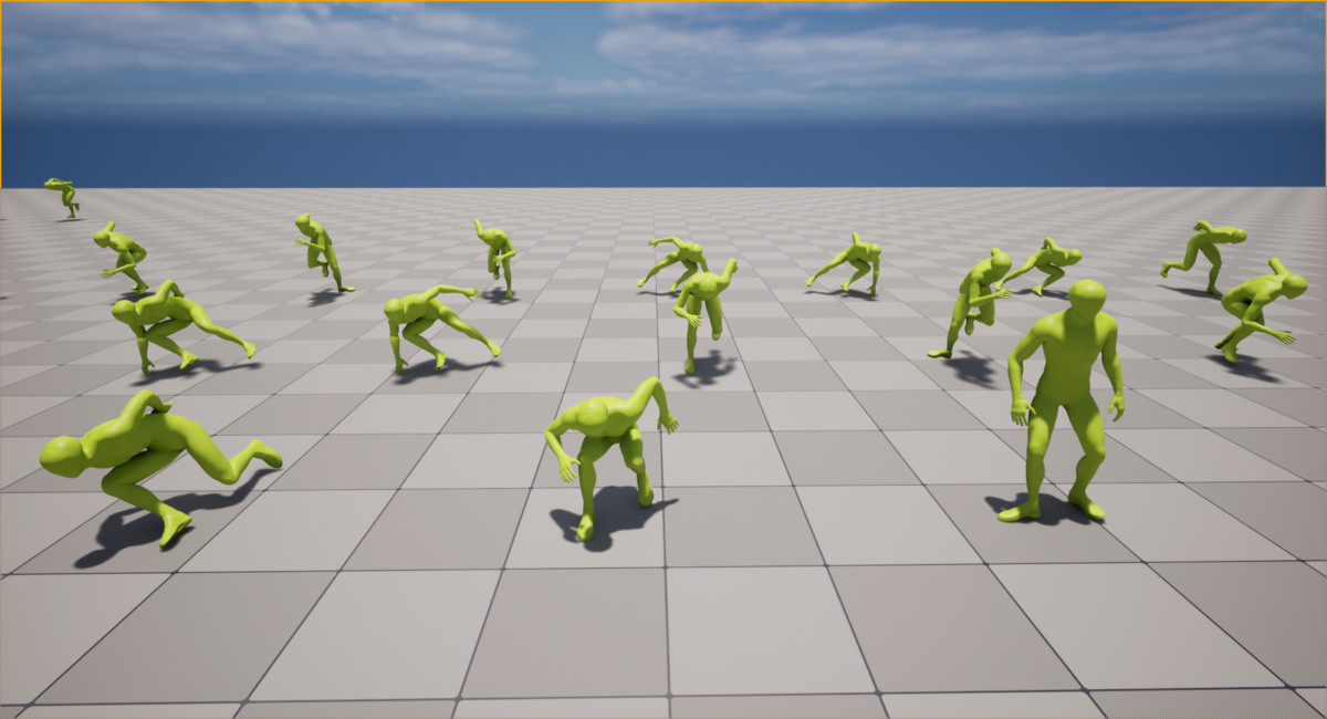 Ice Skie and Skate Animation