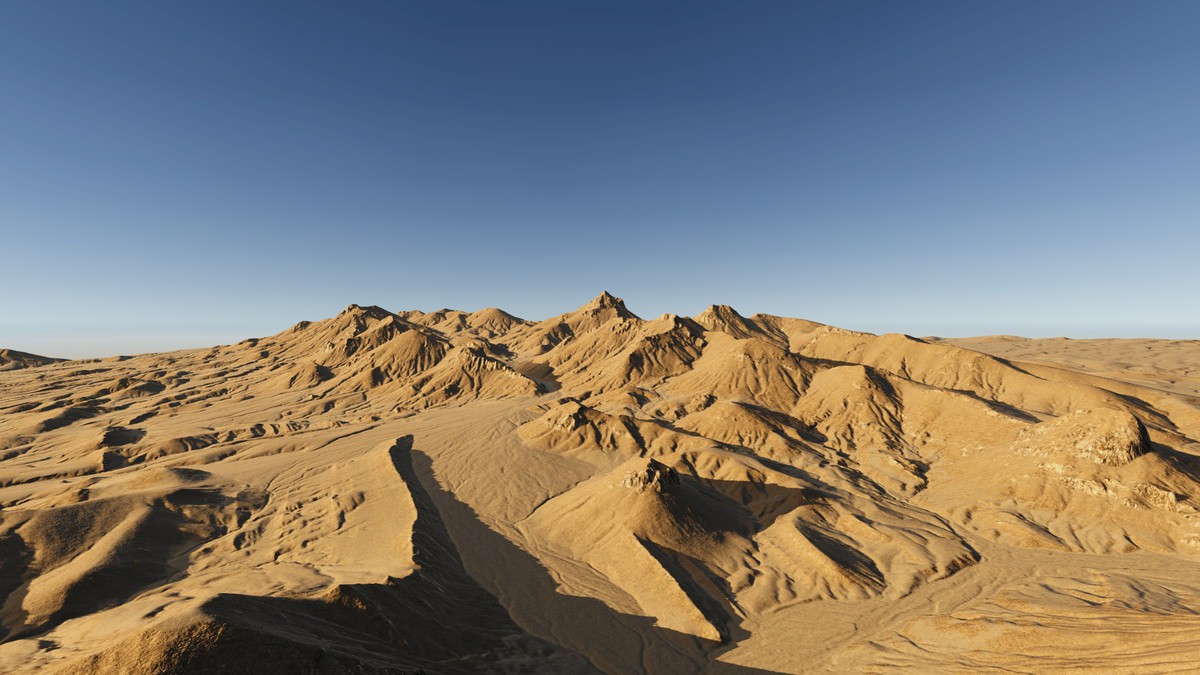 Mojave National Preserve Real-World Terrains 8K