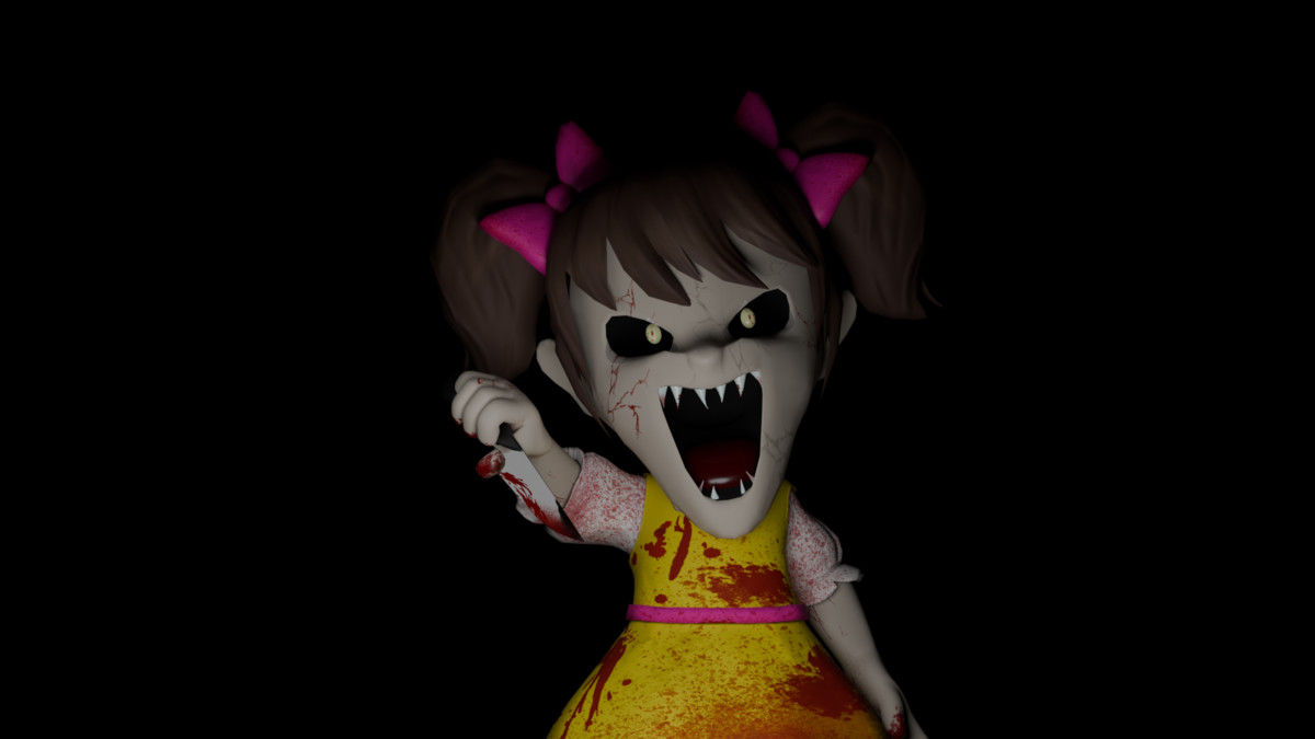 Cute and Creepy Girl Pack 3D