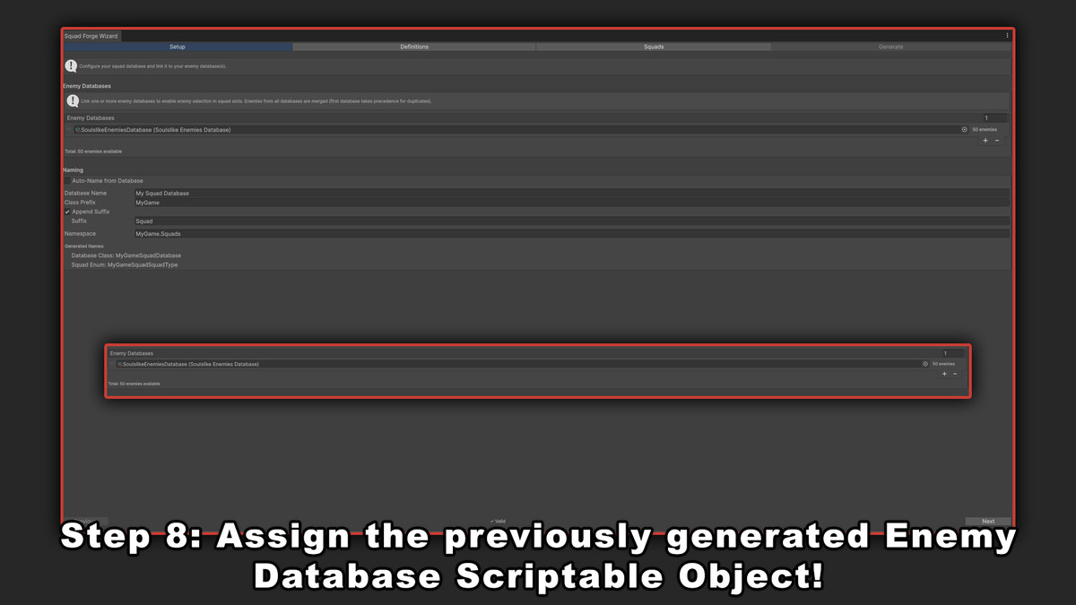 Simple Enemy Forge: No-Code Enemy, Squad, Spawn, Scaling & Wave w/ JSON Export