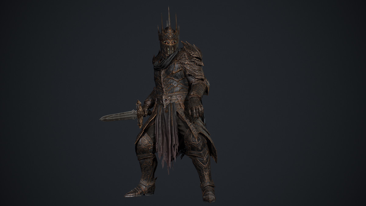 Hollowed Knight - Dark Fantasy Character