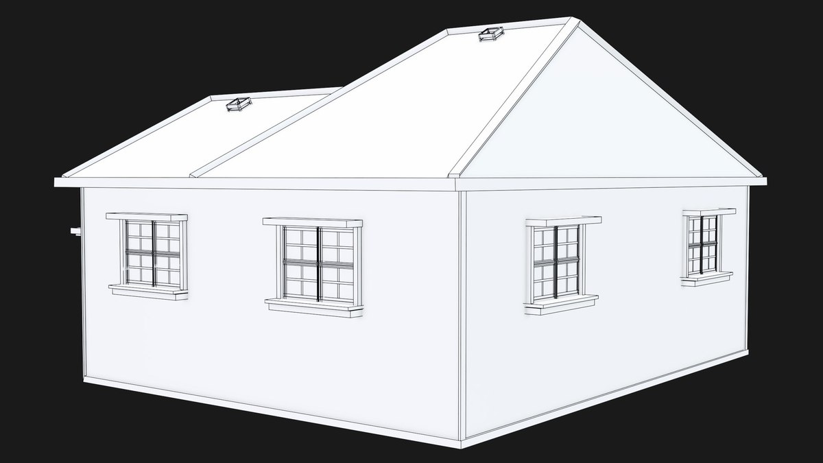 House 02 URP HDRP Textures