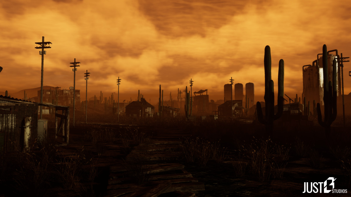 Modular Post Apocalyptic Desert Environment (Desert City,Desert Village)