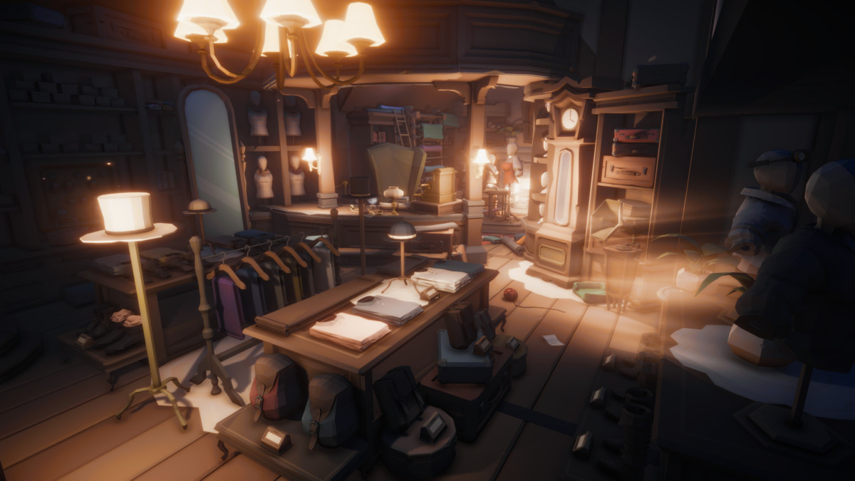 STYLIZED Fantasy Clothing Shop - Low Poly 3D Art